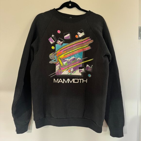 Fruit of the Loom Sweaters - Vintage Mammoth Mountain ski crewneck sweatshirt